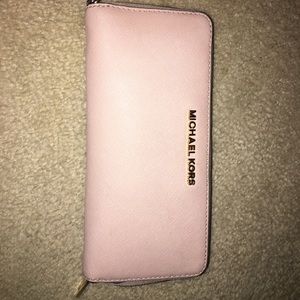 Michael Kors pink wallet